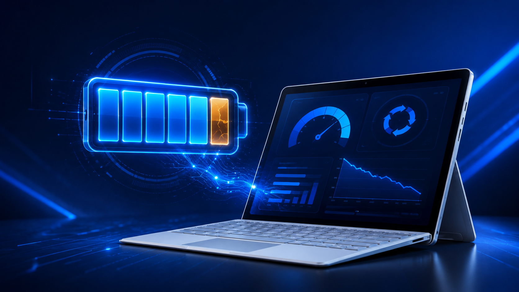 چگونه سلامت باتری سرفیس را بررسی کنیم؟ آموزش Battery Report در Surface