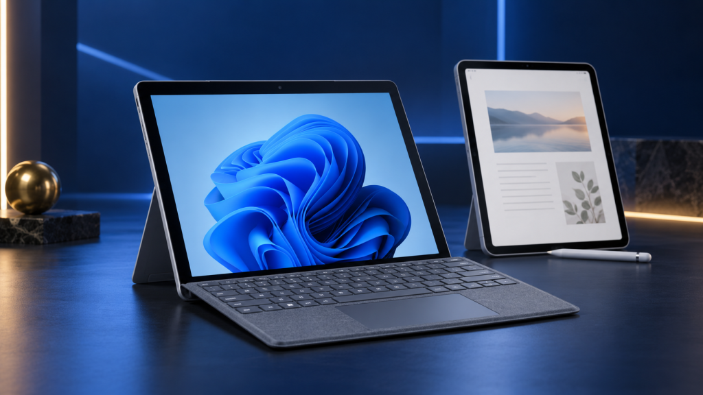 مقایسه Surface Go و iPad